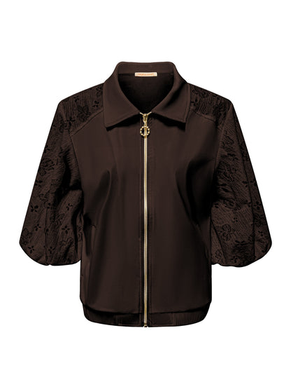 Triple Nine Travel Jas Mira Donkerbruin - 92409 - Peet kleding