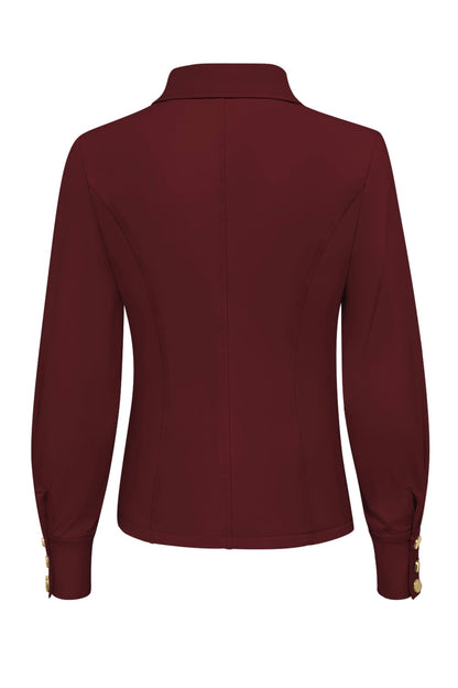 Travel Blazer Amelie Bordeaux- 3904 - Peet kleding