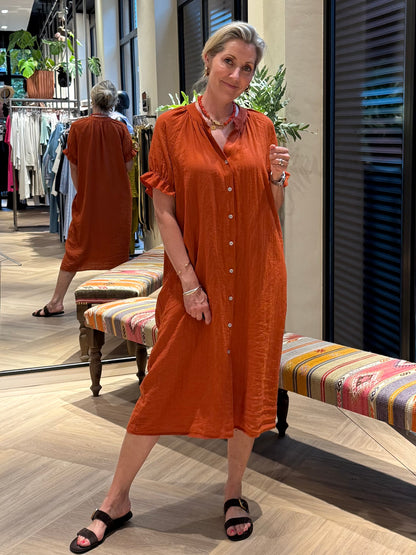 Jurk Amber Brique - Peet kleding