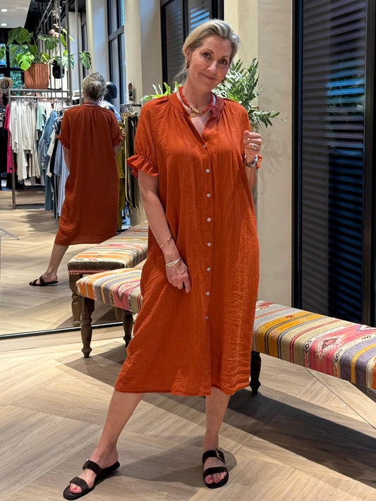 Jurk Amber Brique - Peet kleding