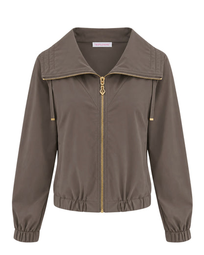 Triple Nine - Travel Jas Collinna Taupe - 92425 - Peet kleding