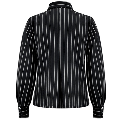 Triple Nine - Travel Blouse Chalke Zwart - 5921 - Peet kleding