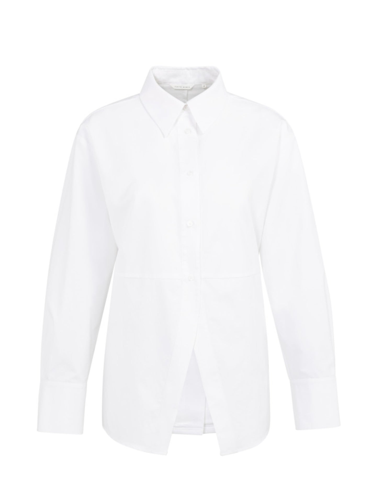 Yaya Poplin Blouse Wit - Peet kleding