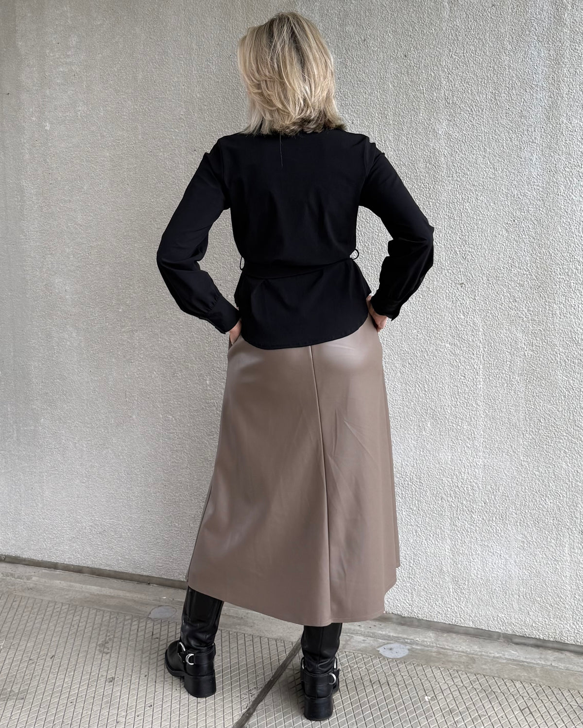 Triple Nine - Travel Blouse Charlot Zwart - 5949 - Peet kleding