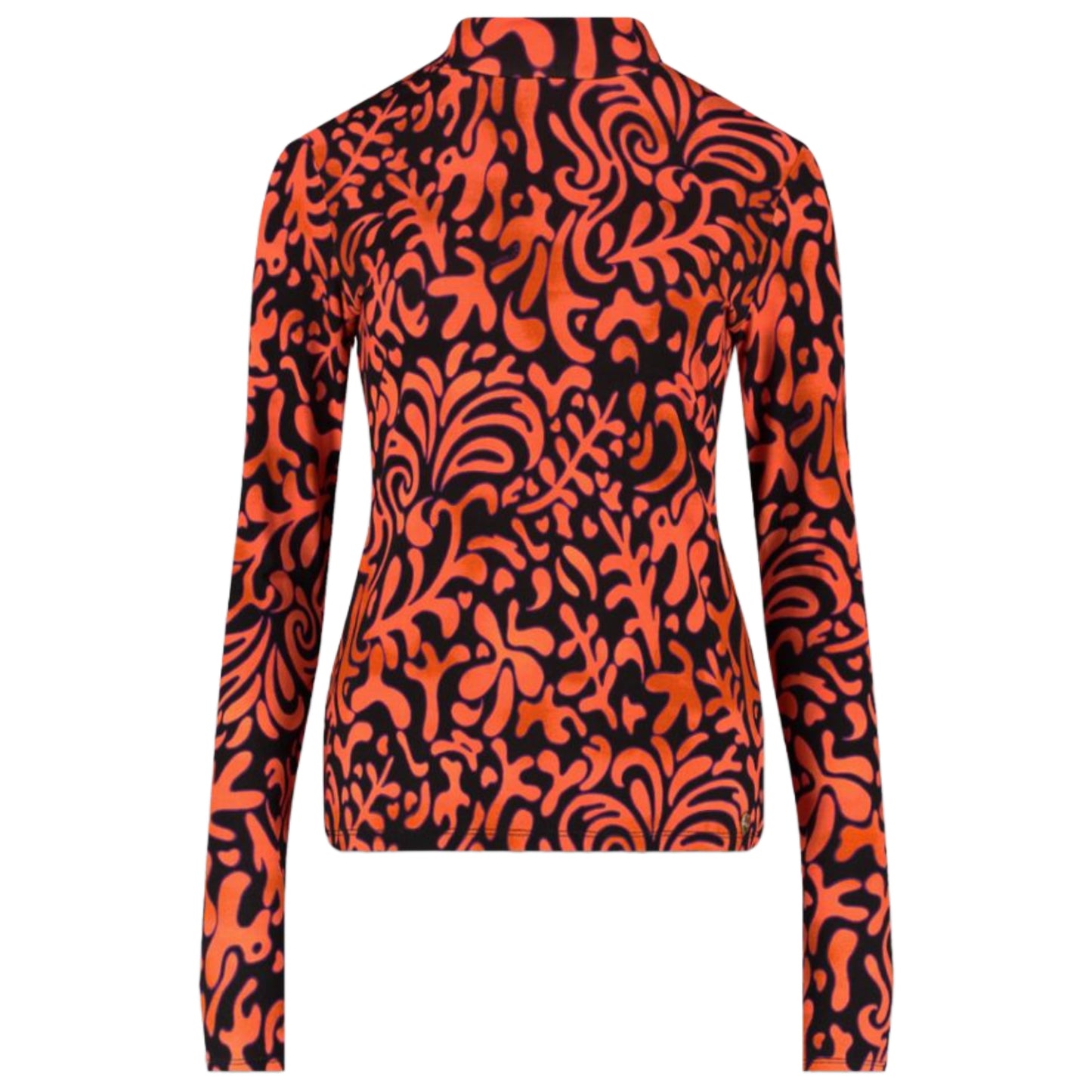 Harper & Yve Top Jane Swirl Orange - Peet kleding