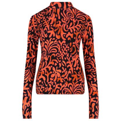 Harper & Yve Top Jane Swirl Orange - Peet kleding