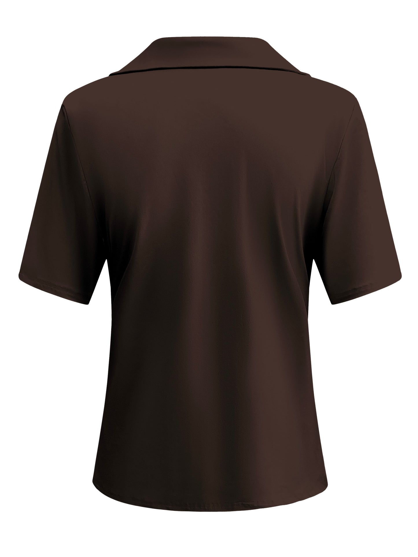 Triple Nine Travel Top Monica Donkerbruin - 6945 - Peet kleding