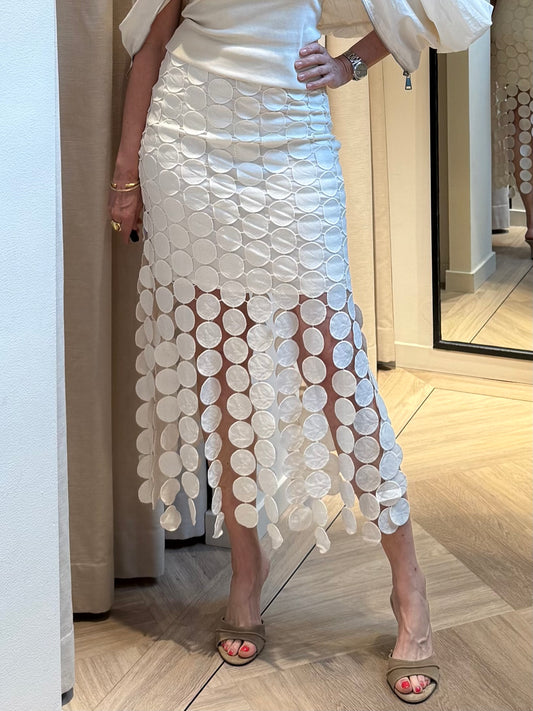 Copenhage Muse Rok Thea Off White - Peet kleding