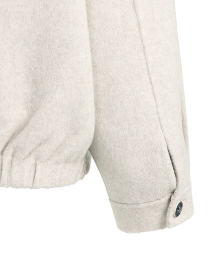 Yaya Capuchon Jacket Cashmere Melange - Peet kleding