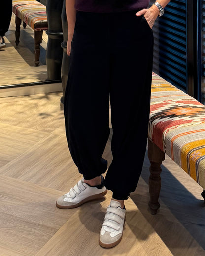 Triple Nine - Travel Broek Balloon Zwart - 3004 - Peet kleding