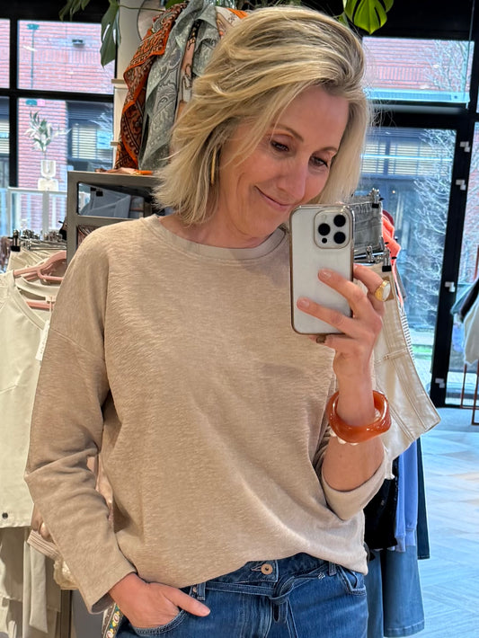 Zhrill Badstof Sweater Nina - Peet kleding