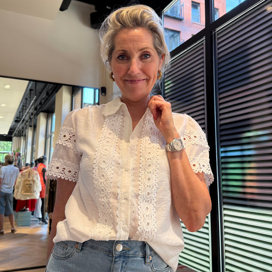 Blouse Jacky Wit - Peet kleding