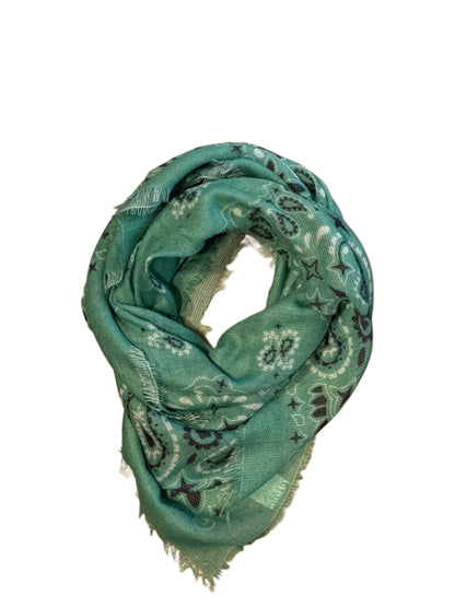 Sjaal Fee Paisley Emerald - Peet kleding