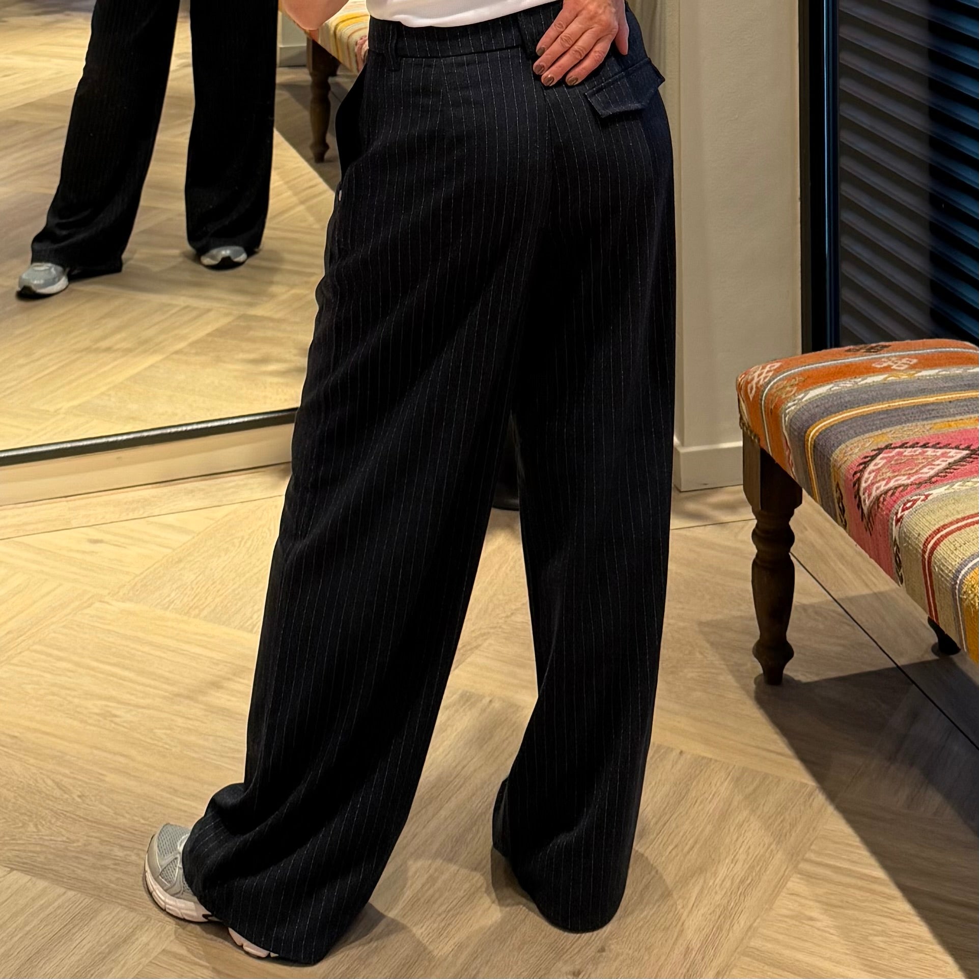 Zhrill Broek Greta Antraciet - Peet kleding