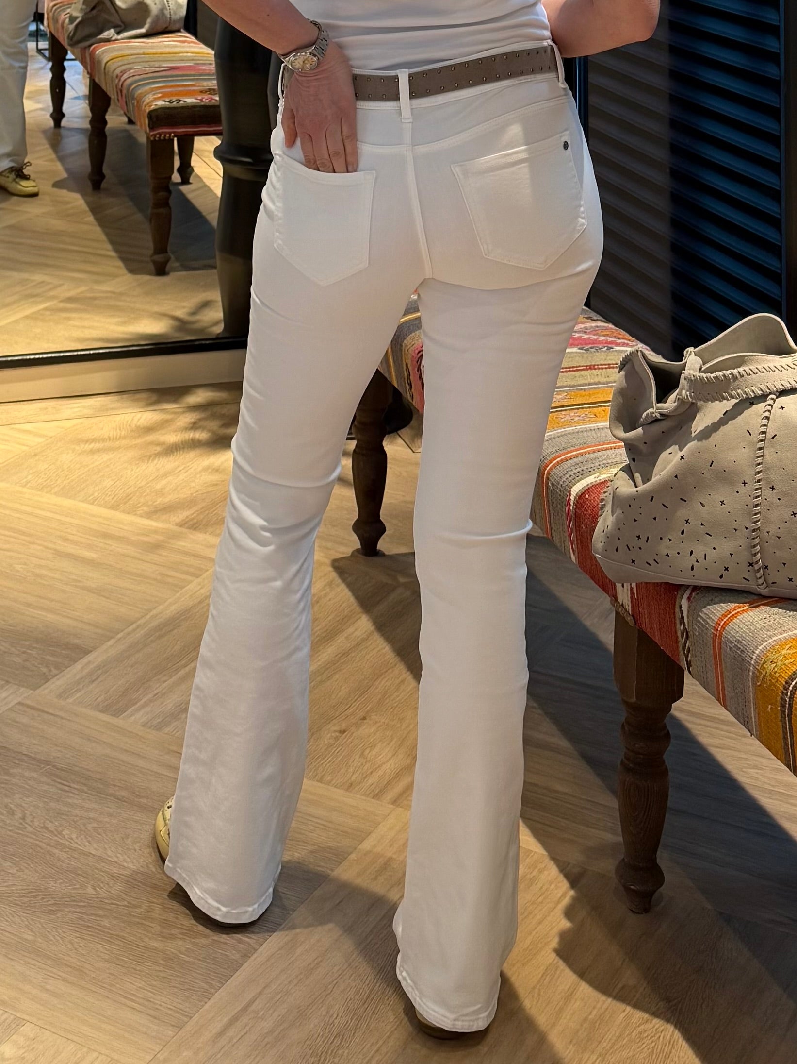 COJ Jeans Laura Wit - Peet kleding