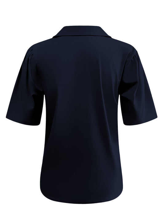 Triple Nine - Travel Blouse Camille Navy - 5931 - Peet kleding