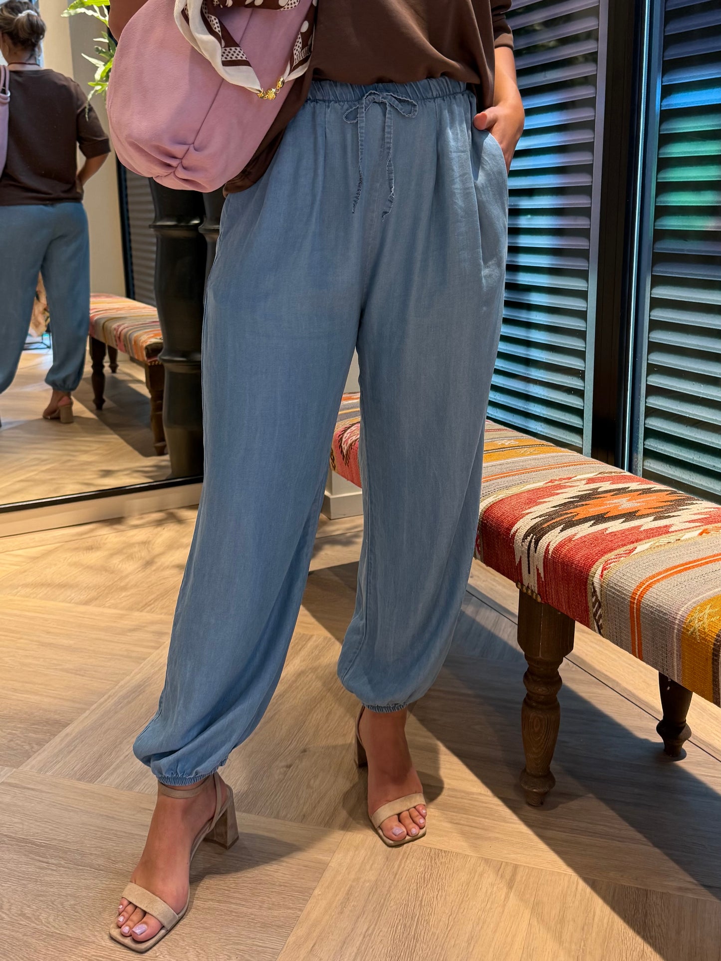 Broek Parachute Jade - Peet kleding