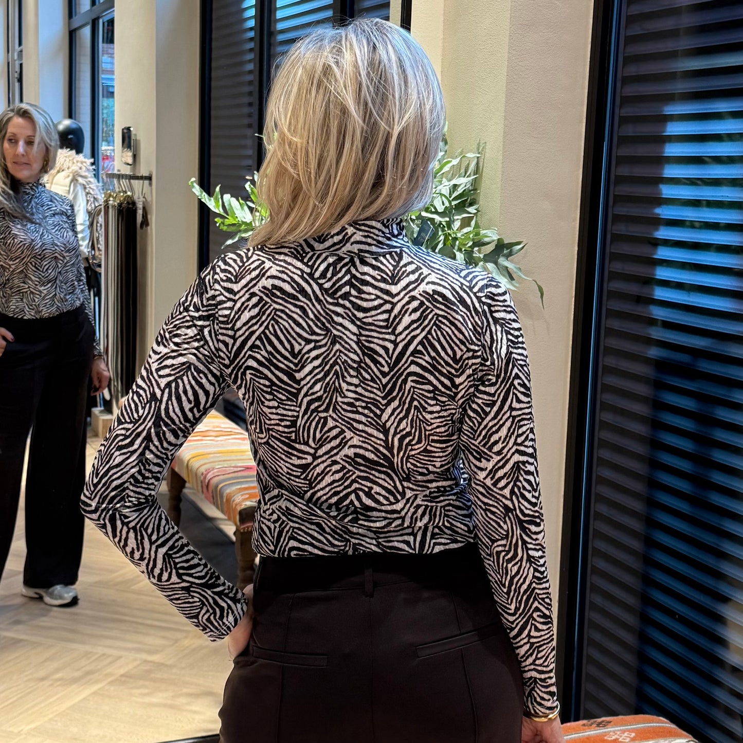Ichi Shirt Lava Print - Peet kleding