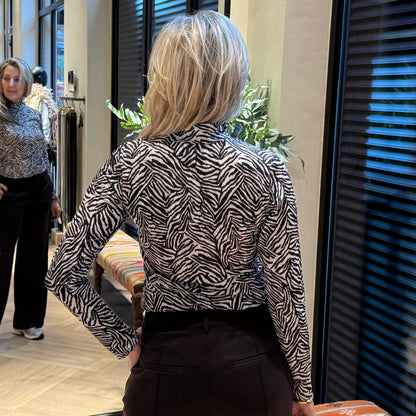 Ichi Shirt Lava Print - Peet kleding