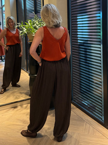 Broek Silvi Ballon Bruin