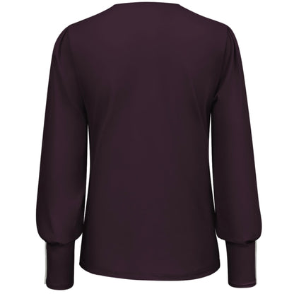 Triple Nine - Travel Top Jenny Aubergine - 6932 - Peet kleding
