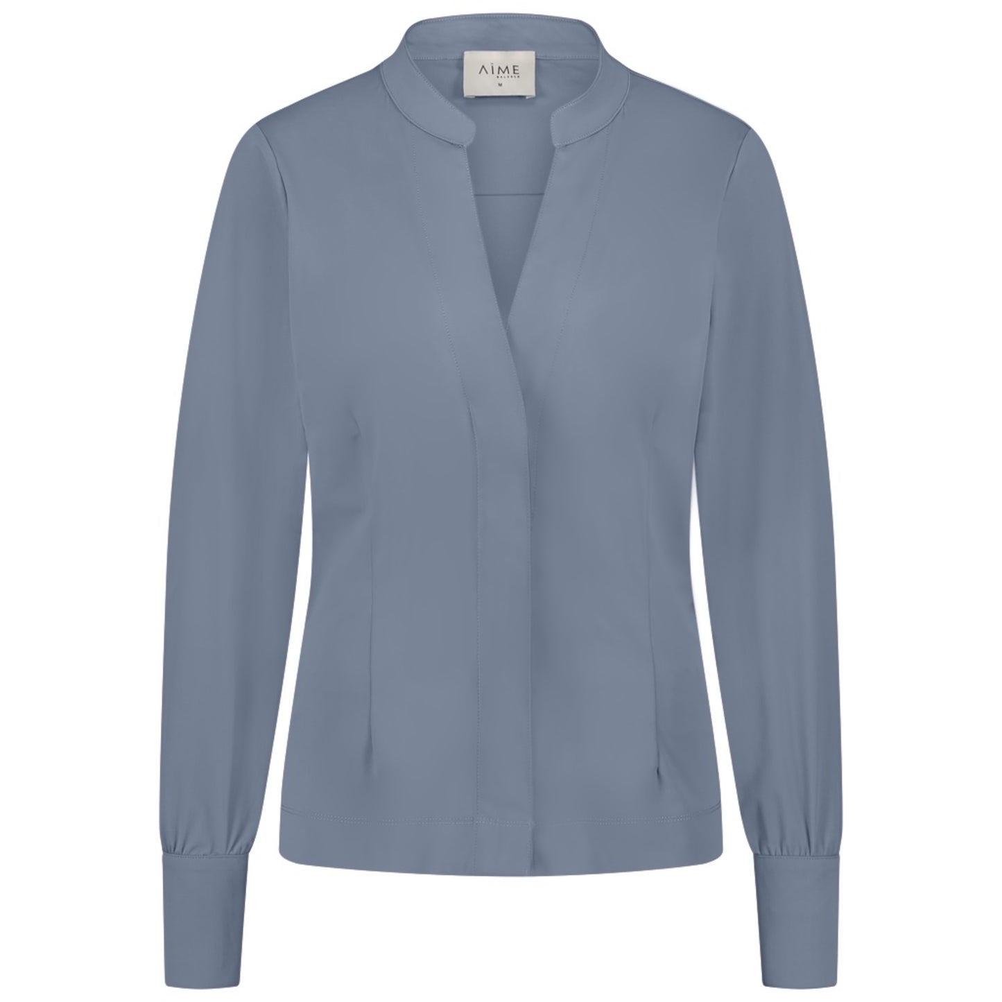 Aime Blouse Noelle Steel Blue - Peet kleding