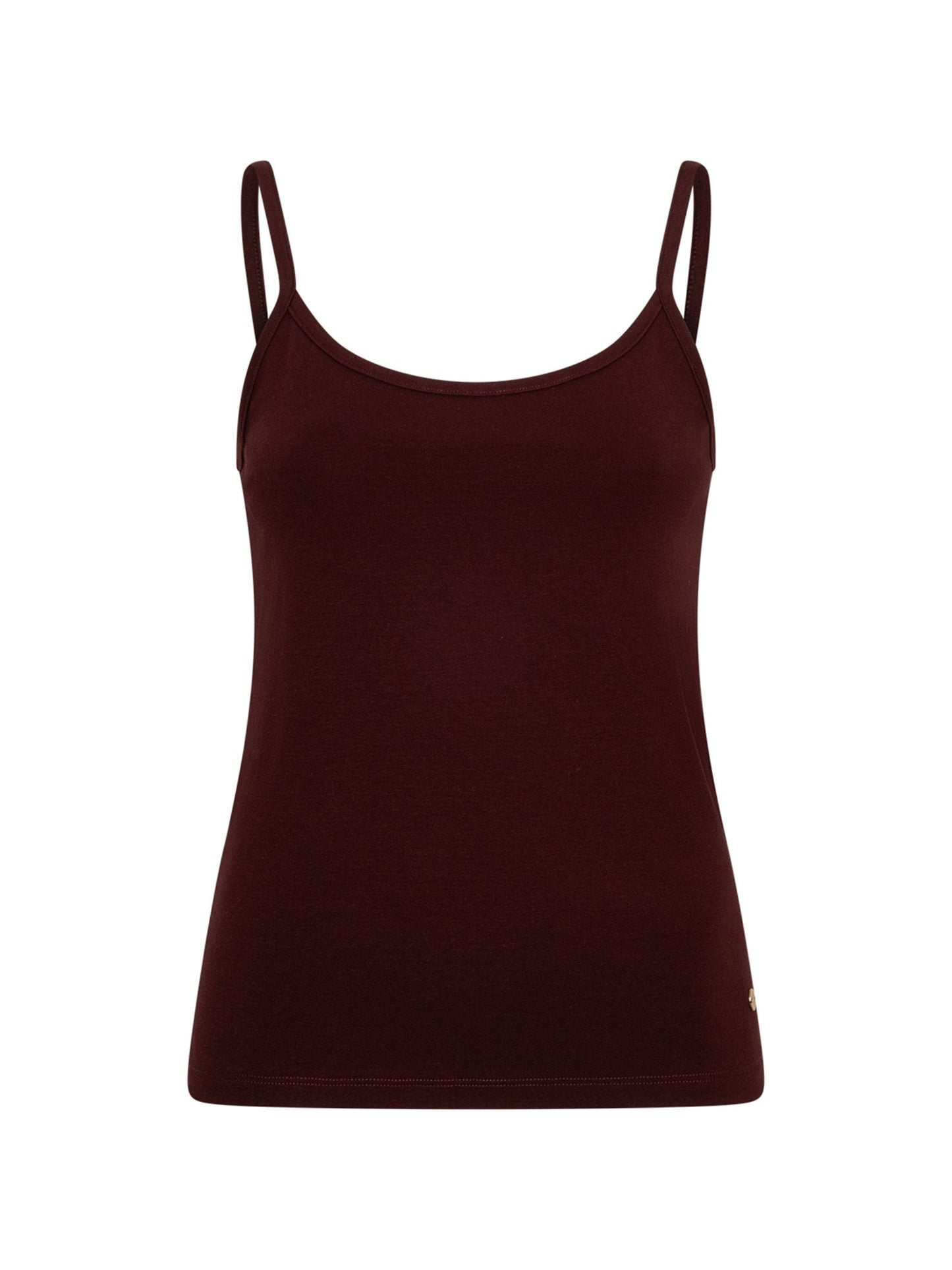 Red Button Singlet Burgundy - Peet kleding