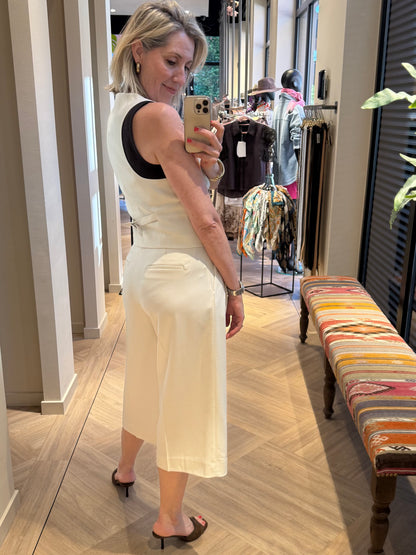 Copenhage Muse Tailor Gilet Off White - Peet kleding