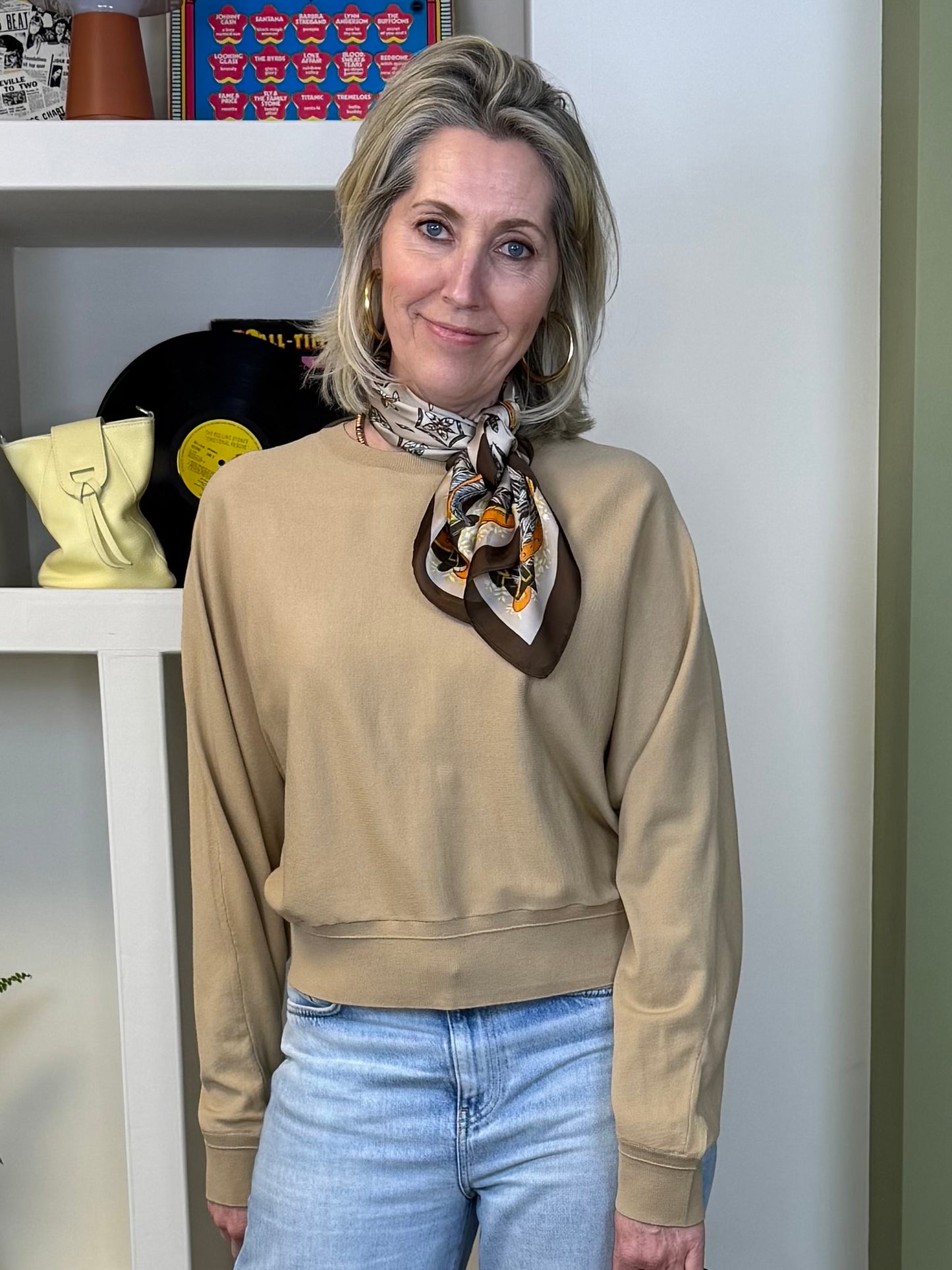 Yaya Trui Beige - Peet kleding
