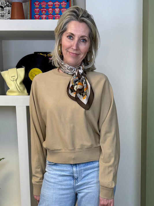 Yaya Sweater Beige - Peet kleding