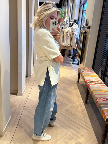 Ambika Blazer Albertine Offwhite - Peet kleding