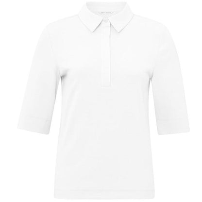 Yaya Polo Pure White - Peet kleding