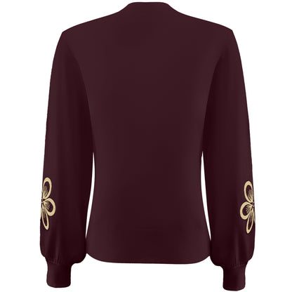 Triple Nine - Travel Trui Sophie Donkerbruin - 9004