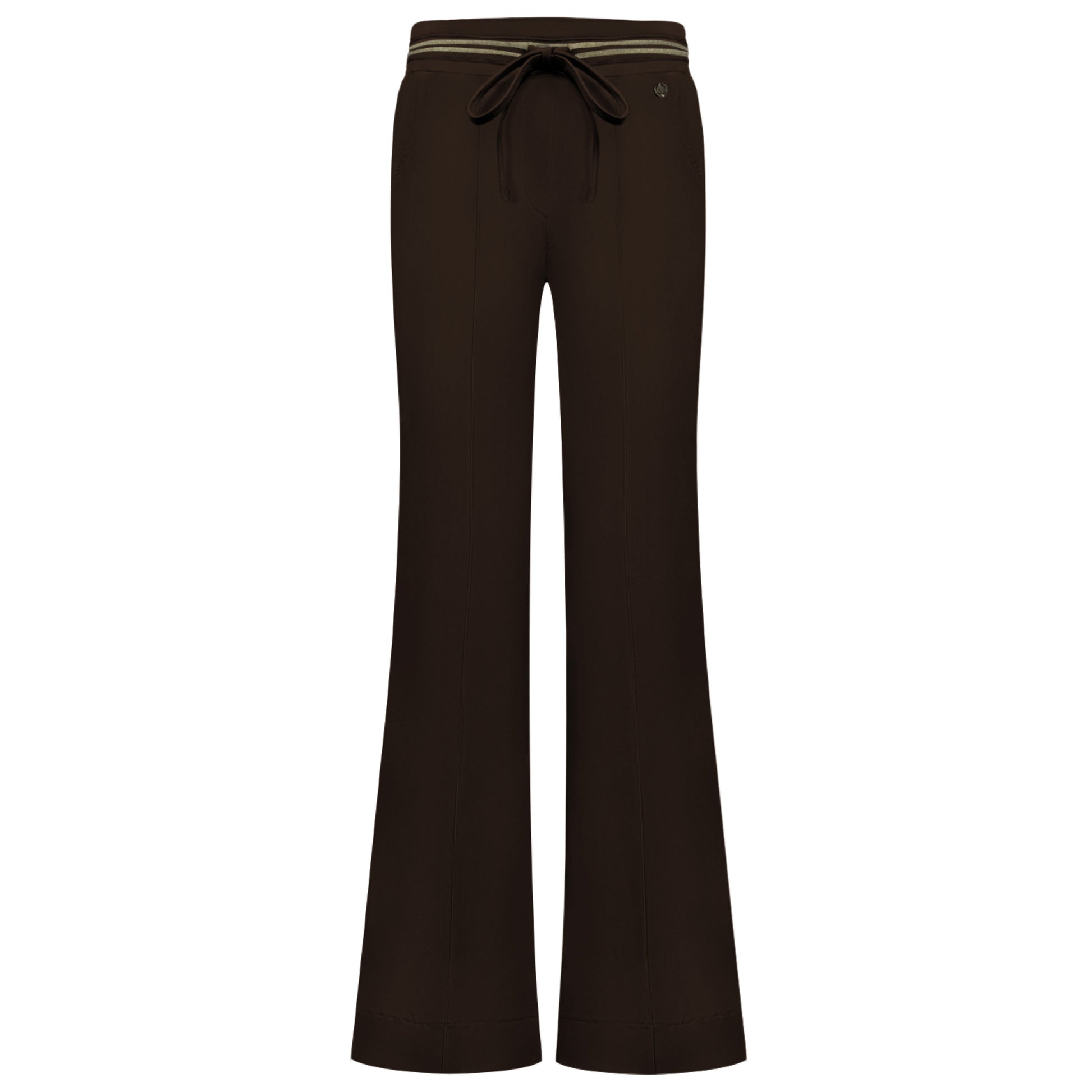 Triple Nine - Travel Broek Anna Donkerbruin - 2304 - Peet kleding