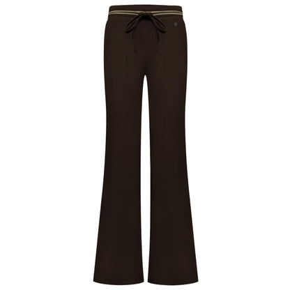 Triple Nine - Travel Broek Anna Donkerbruin - 2304 - Peet kleding