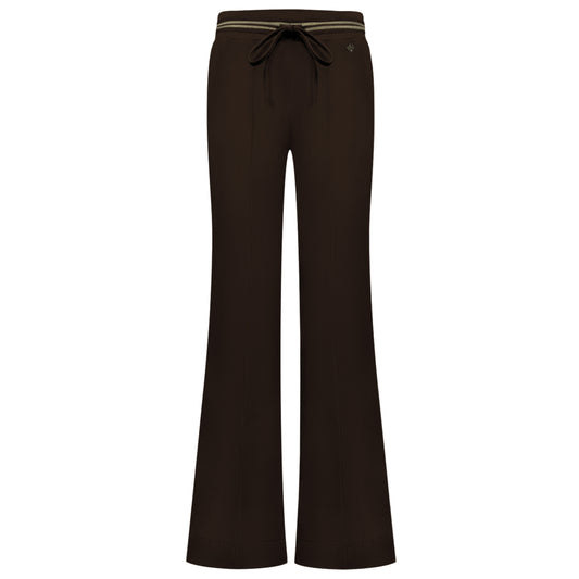 Triple Nine - Travel Broek Anna Donkerbruin - 2304 - Peet kleding