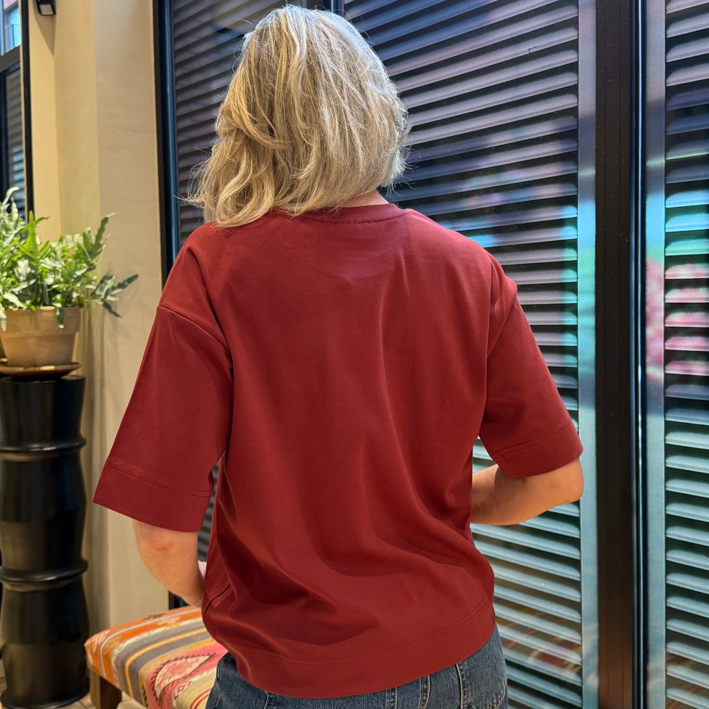 Copenhage Muse Tee Red Pear - Peet kleding