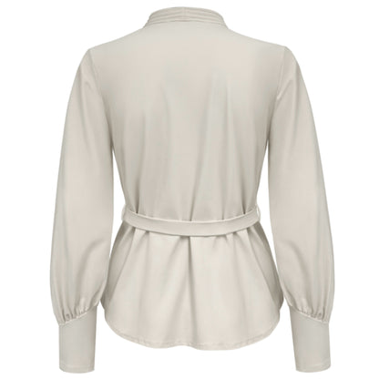 Triple Nine - Travel Blouse Megan Beige - 5926 - Peet kleding