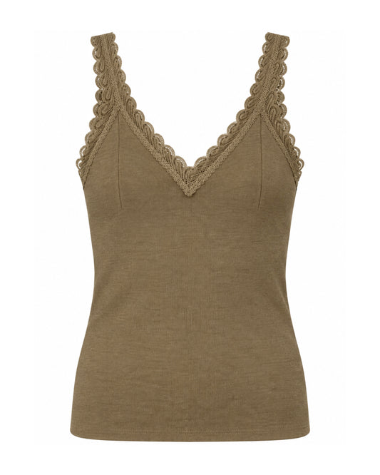 Topje Caprice Camel - Peet kleding