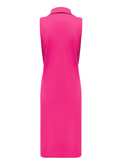 Triple Nine Travel Jurk June Fuchsia - 51817 - Peet kleding