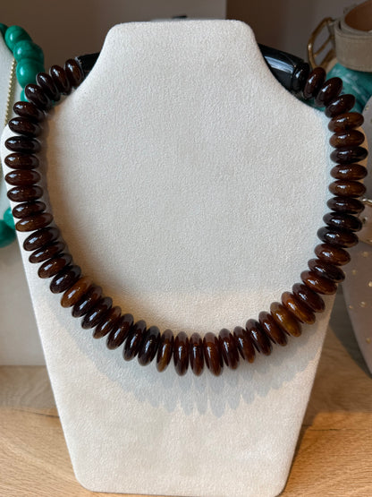 Ketting Fantasy Nepal Bruin - Peet kleding