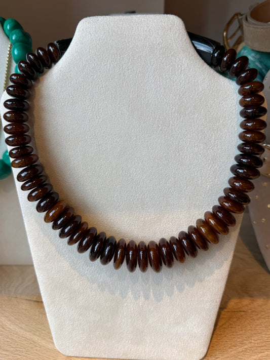 Ketting Fantasy Nepal Bruin - Peet kleding