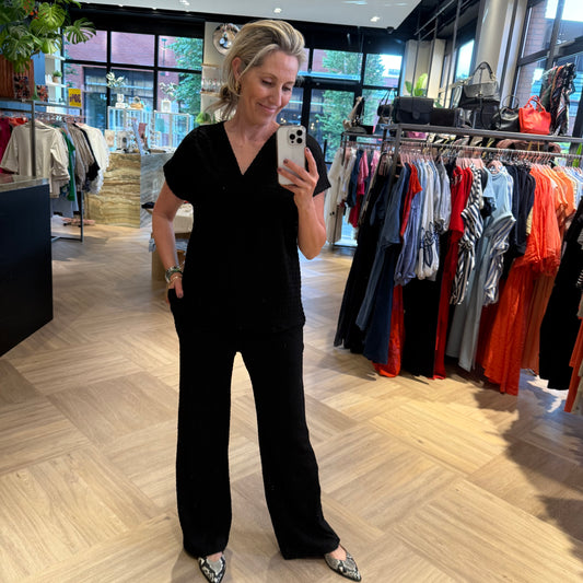 Azzurro Set Joy Zwart - Peet kleding