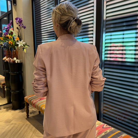Yaya Blazer Pocket Detail Mauve Pink - Peet kleding