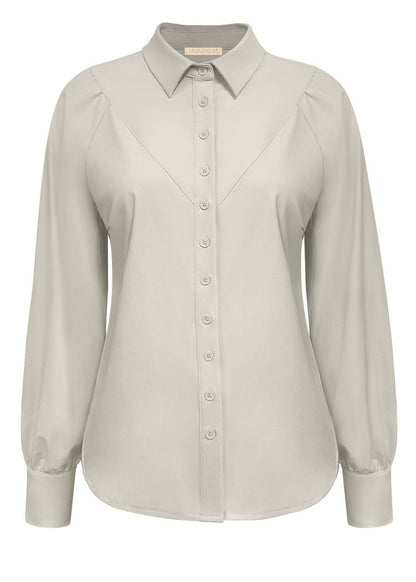 Travel Blouse Moon Beige - 5919 - Peet kleding