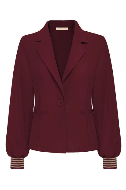 Travel Blazer Golda Bordeaux - 3907 - Peet kleding