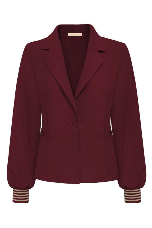 Travel Blazer Golda Bordeaux - 3907 - Peet kleding