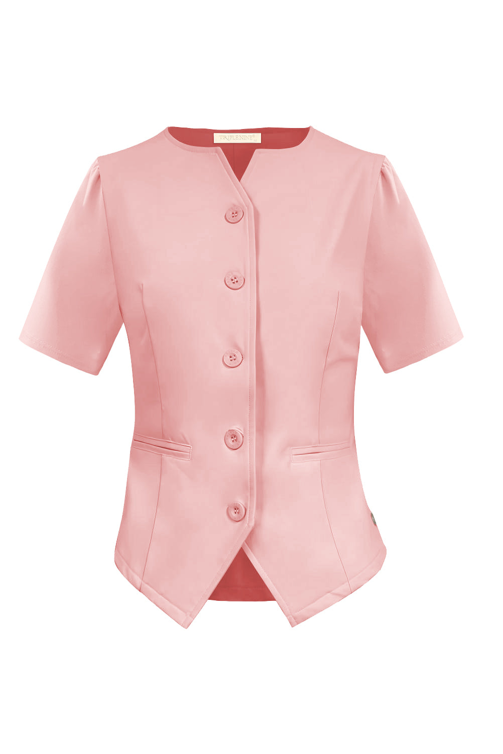 Triple Nine - Travel Blazer Lucie Poederroze - 3912 - Peet kleding