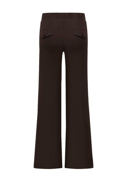 Triple Nine - Travel Broek Mirte Donkerbruin - 2701 - Peet kleding
