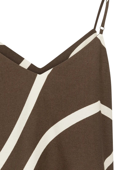 Yaya Top Print V Hals - Peet kleding